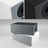 NuBoxx-Lautsprecher in Weiß-Eisgrau und Schwarz-Graphit 