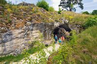 Wanderung durch Höhlen, Tal der Höhlen, Landratsamt Heidenheim