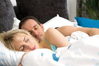 Aqua Comfort; Paar im Bett