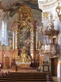 Bayerisches Donautal & Klosterwinkel, Pfarrkirche Mariä Himmelfahrt, Fürstenzell