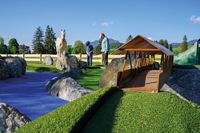 Golf spielen, Minigolf, Minigolf in den Alpen