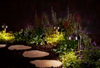 Gartenbeleuchtung, Beleuchtung im Garten, stimmungsvoll, Rainpro
