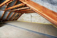 Dachbodenelement, Oberste Geschossdecke dämmen, begehbare Dachbodendämmung