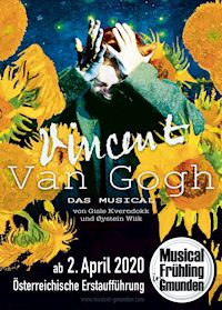 Musical Frühling in Gmunden, TVB Traunsee-Almtal, Vincent Van Gogh, Musical