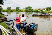 Donauradweg, Fahrradfahren, Fahrradfahren am Wasser, Donau, Arbeitsgemeinschaft Deutsche Donau