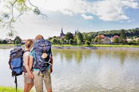 Wandern am Neckar, Bad Wimpfen, Wanderurlaub mit der Familie, Bad Wimpfen, Neckartalradweg, Qualitätswanderweg Neckarsteig