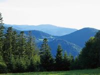 Landkreis Rottweil; Berg- und Waldpanorama