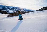 Snowboardfahren, Berge, Schnee, Winterurlaub, Wintersport, Hörnerdörfer