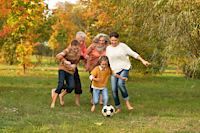 Familie, Fußballspielen, medAgil